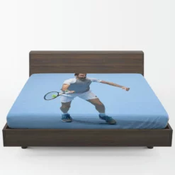 Wimbledon Championships WTA Tennis Player Marin Cilic Fitted Sheet 1