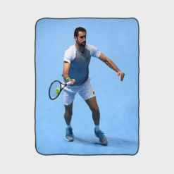 Wimbledon Championships WTA Tennis Player Marin Cilic Fleece Blanket 1