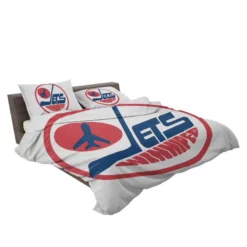 Winnipeg Jets NHL Club Logo Bedding Set 2