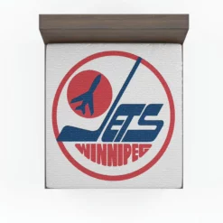 Winnipeg Jets NHL Club Logo Fitted Sheet