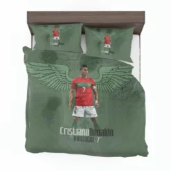 World Cup Portugal Player Cristiano Ronaldo Bedding Set 1