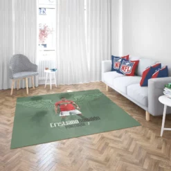 World Cup Portugal Player Cristiano Ronaldo Rug 2