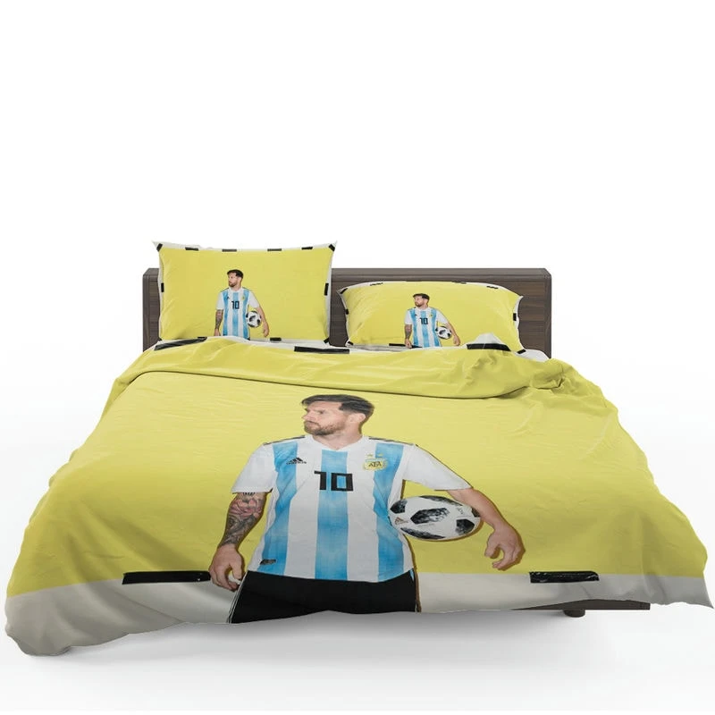 World Cup Winning Captain Lionel Messi Bedding Set