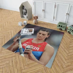 World Record Athlete Yelena Isinbayeva Rug 1