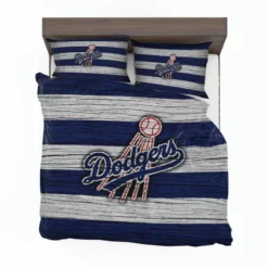 World Series MLB Baseball Club Los Angeles Dodgers Bedding Set 1