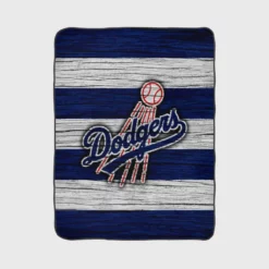 World Series MLB Baseball Club Los Angeles Dodgers Fleece Blanket 1