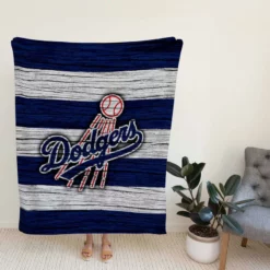 World Series MLB Baseball Club Los Angeles Dodgers Fleece Blanket