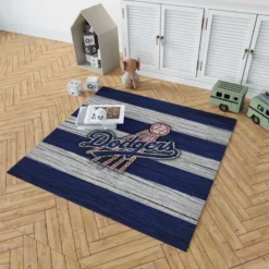 World Series MLB Baseball Club Los Angeles Dodgers Rug 1