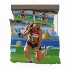 Yelena Isinbayeva Olympic gold medalist Bedding Set 1