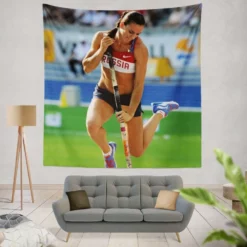 Yelena Isinbayeva Olympic gold medalist Tapestry