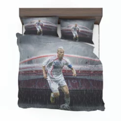 Zinedine Zidane FIFA Confederations Cup Footballer Bedding Set 1