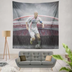 Zinedine Zidane FIFA Confederations Cup Footballer Tapestry