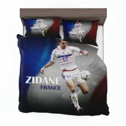 Zinedine Zidane France Football Player Bedding Set 1