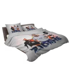 Zinedine Zidane Inspiring Football Bedding Set 2