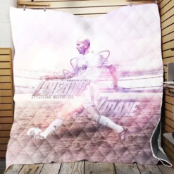 Zinedine Zidane Outstanding Football Quilt Blanket