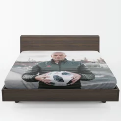 Zinedine Zidane Top Ranked Footballer Fitted Sheet 1