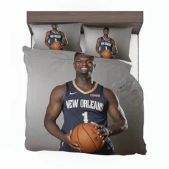 Zion Williamson Popular NBA New Orleans Player Bedding Set 1