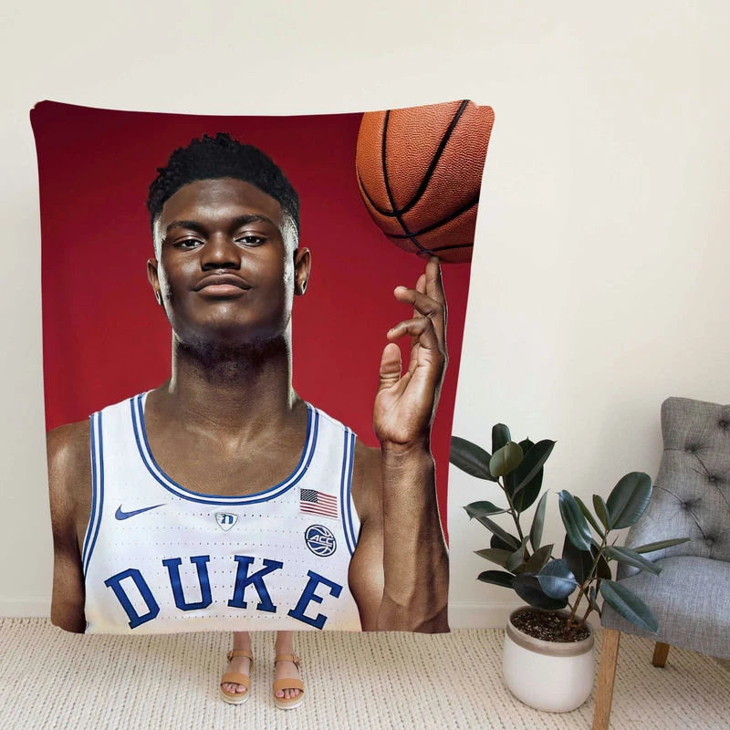 Zion Williamson Professional NBA Fleece Blanket