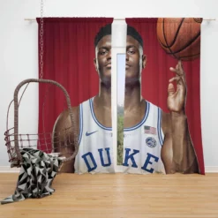 Zion Williamson Professional NBA Window Curtain