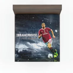 Zlatan Ibrahimovic European Cup Footballer Fitted Sheet