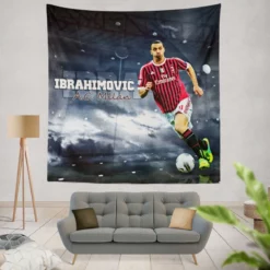 Zlatan Ibrahimovic European Cup Footballer Tapestry