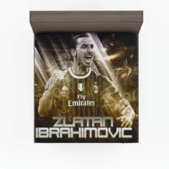 Zlatan Ibrahimovic UEFA Super Cup Football Fitted Sheet