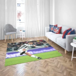 celebrated Football Player Paulo Dybala Rug 2