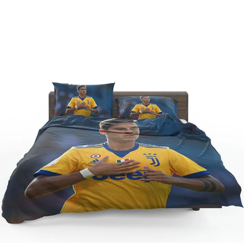 enduring Juve Football Player Paulo Dybala Bedding Set