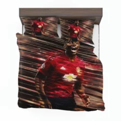 enthusiastic United sports Player Paul Pogba Bedding Set 1