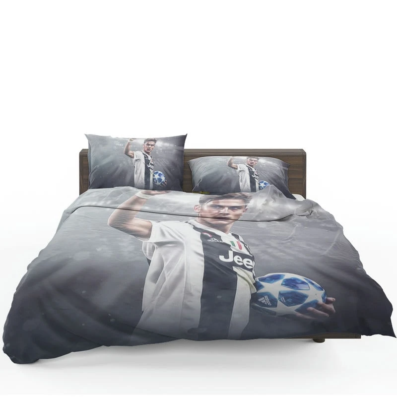 ethical Football Player Paulo Bruno Dybala Bedding Set