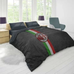 AC Milan Champions League Soccer Team Duvet Cover 1