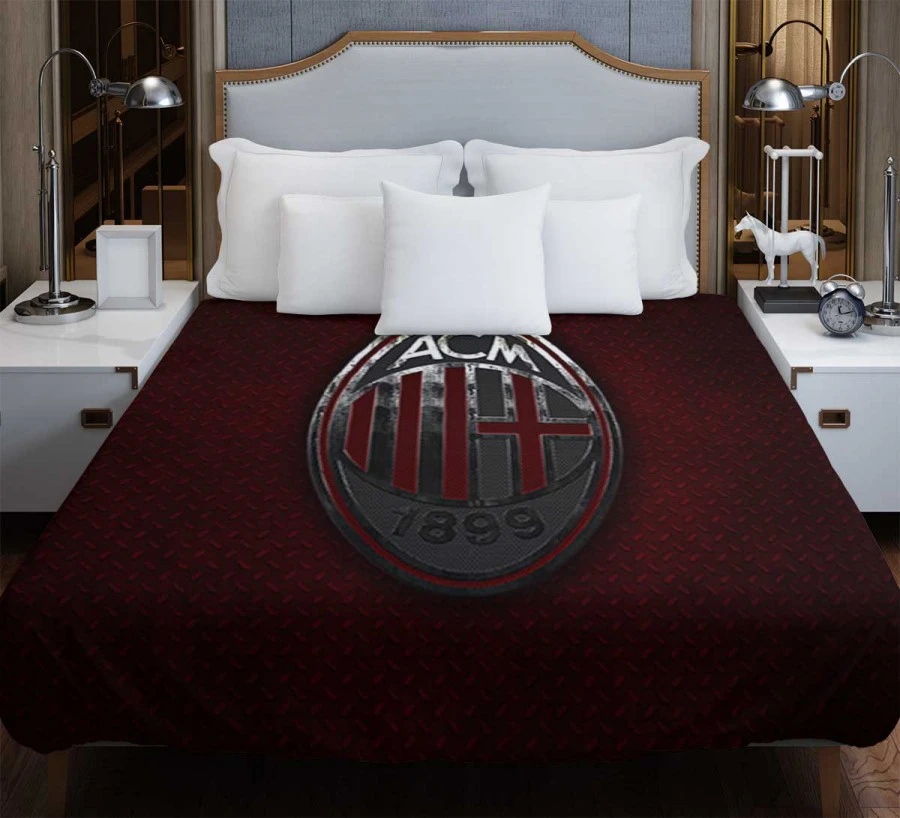 AC Milan Energetic Football Club Duvet Cover