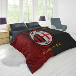 AC Milan Football Club Logo Duvet Cover 1