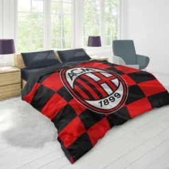 AC Milan Popular football Club in Italy Duvet Cover 1