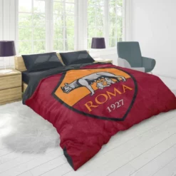 AS Roma Copa Italia Football Soccer Club Duvet Cover 1