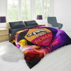 AS Roma Professional Football Soccer Team Duvet Cover 1