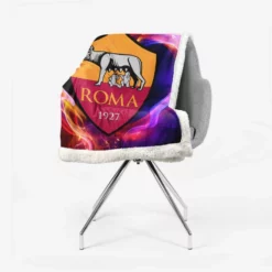 AS Roma Professional Football Soccer Team Sherpa Fleece Blanket 2