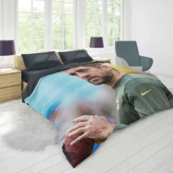 Aaron Rodgers Professional American Football Player Duvet Cover 1