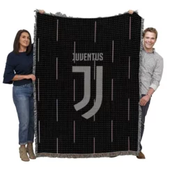 Active Soccer Team Juventus FC Woven Blanket