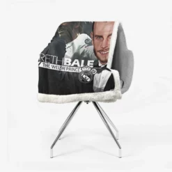 Active Welsh Football Player Gareth Bale Sherpa Fleece Blanket 2