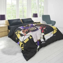 Adrian Peterson Excellent American Football Player Duvet Cover 1