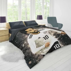 African Cup Sports Player Mohamed Salah Duvet Cover 1