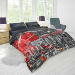 Alexis Sanchez Chilean football Player Duvet Cover 1