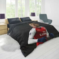 Alexis Sanchez Greatest Chilean Football Player Duvet Cover 1