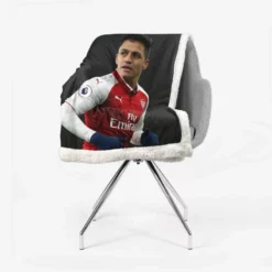 Alexis Sanchez Greatest Chilean Football Player Sherpa Fleece Blanket 2