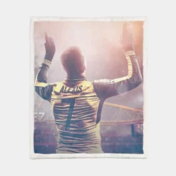 Alexis Sanchez Professional Football Player Sherpa Fleece Blanket 1