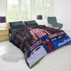 Alvaro Morata in Atletico de Madrid Duvet Cover 1