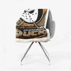 Anaheim Ducks Excellent NHL Ice Hockey Club in America Sherpa Fleece Blanket 2