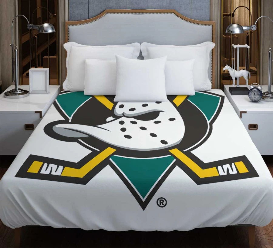 Anaheim Ducks Popular Ice Hockey Club in America Duvet Cover