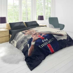 Angel Di Maria Best Midfeilder in PSG Duvet Cover 1